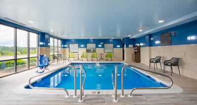 Indoor pool for year around availability