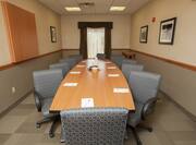 Conference Table and Chairs in Aviator Boardroom