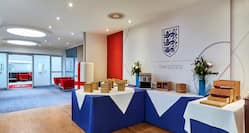 Club England Suite Refreshments Lobby Area