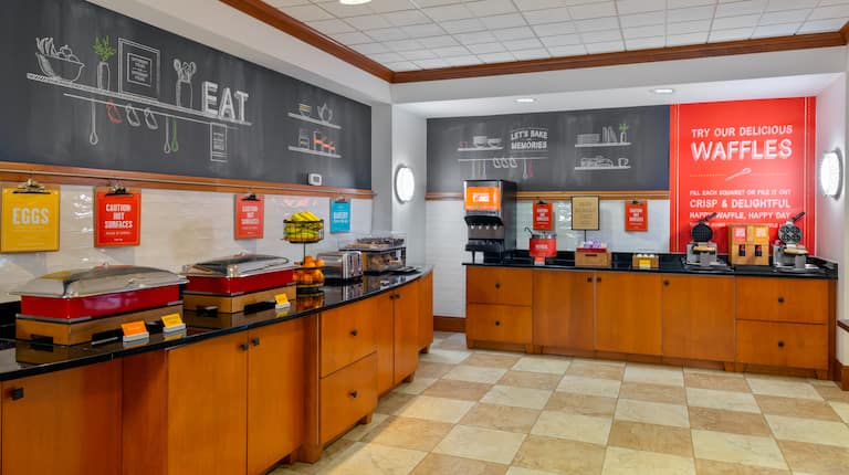 Breakfast Serving Area