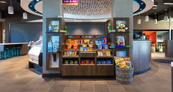 Snack Shop in Hotel Lobby Area