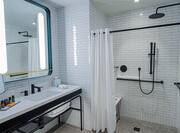 Accessible Suite Bathroom with Roll in Shower