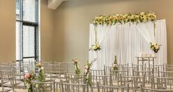 Meeting Room With A Wedding Set Up