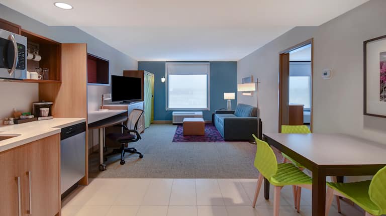 King Suite Living Area