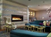 Additional Lobby Seating with Fireplace