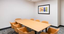 Meeting Room with Seating for Eight Guests