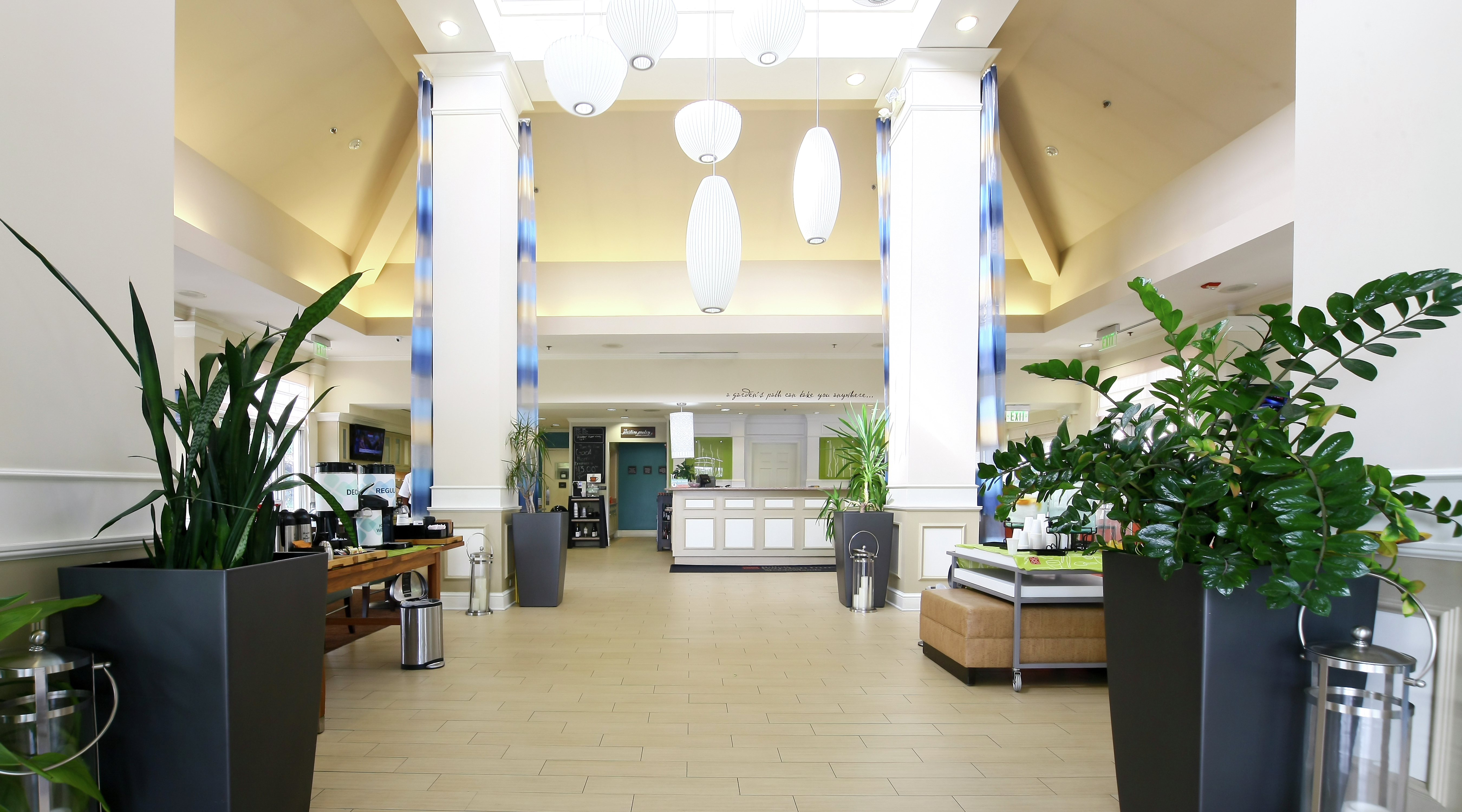 View Across Lobby of Front Desk