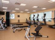 Fitness Center with Free Weights, Benches, and Cardio Equipment