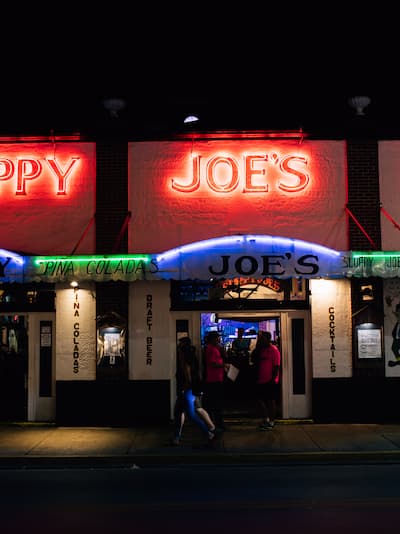 Exterior of Sloppy Joe's Bar