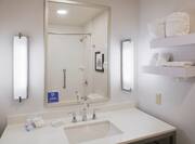 Guest Bathroom Vanity Area