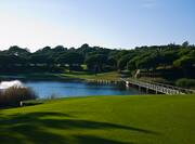 Quinta do Lago Golf Course Green and Bridge over Water