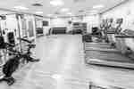 Fitness Center with Treadmills and Other Modern Equipment