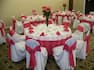 Wedding Tables in Pink and White