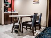 Suite Dining Table With Wet Bar