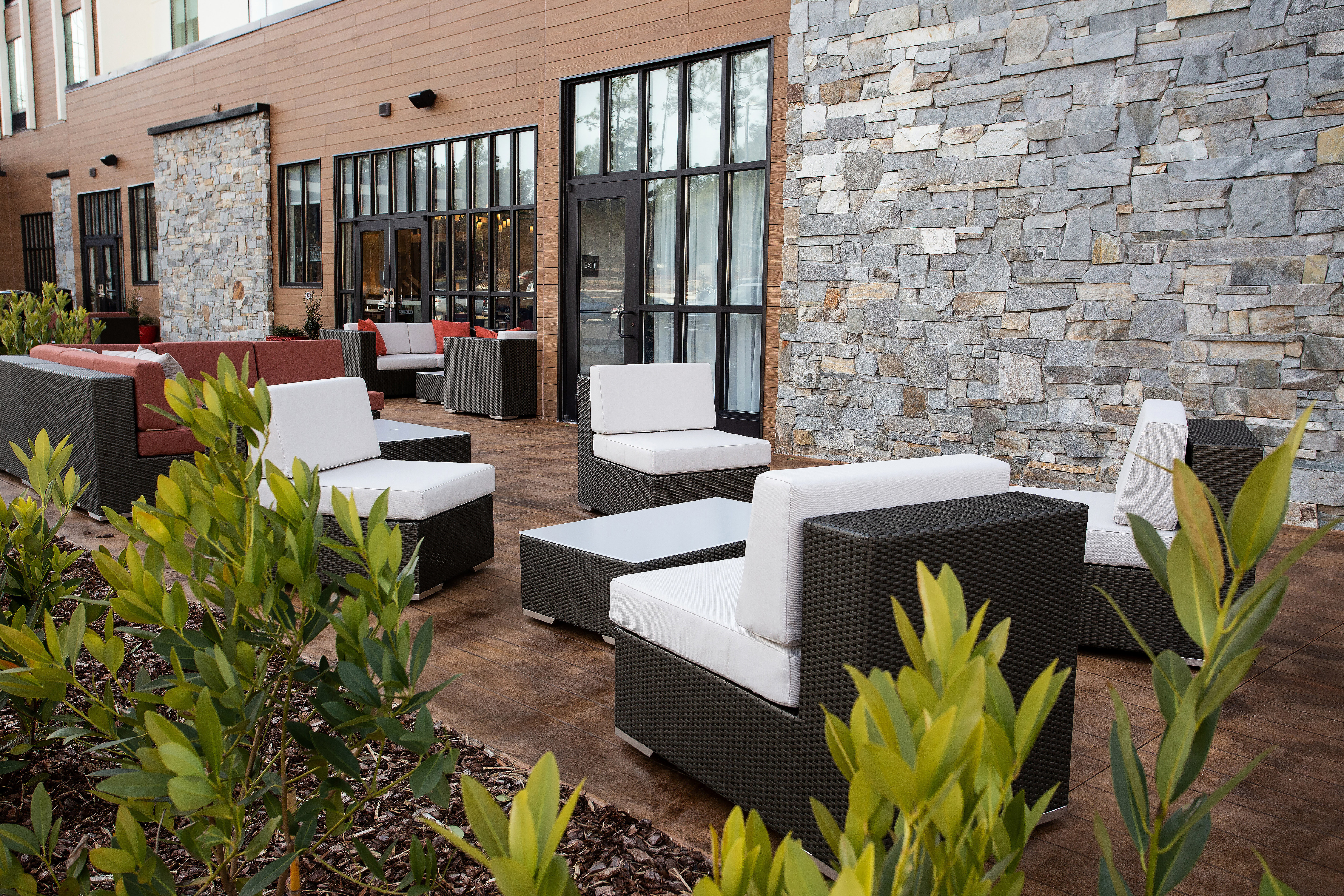 Oudoor Patio with Comfortable Seating Area