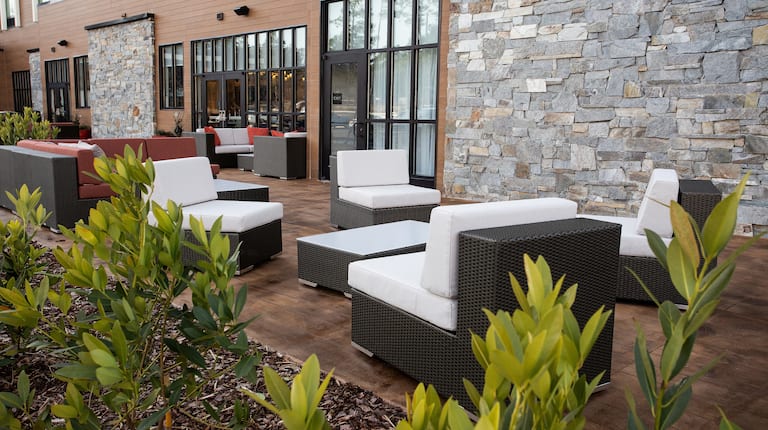 Oudoor Patio with Comfortable Seating Area