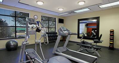 Fitness Center Weights and Cardio Machines