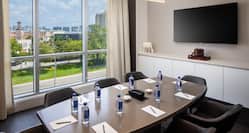 Executive Lounge Boardroom with HDTV and City View