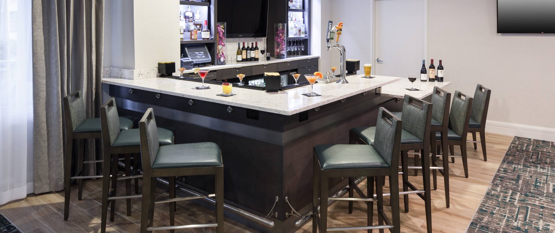  Bar Area With Stools