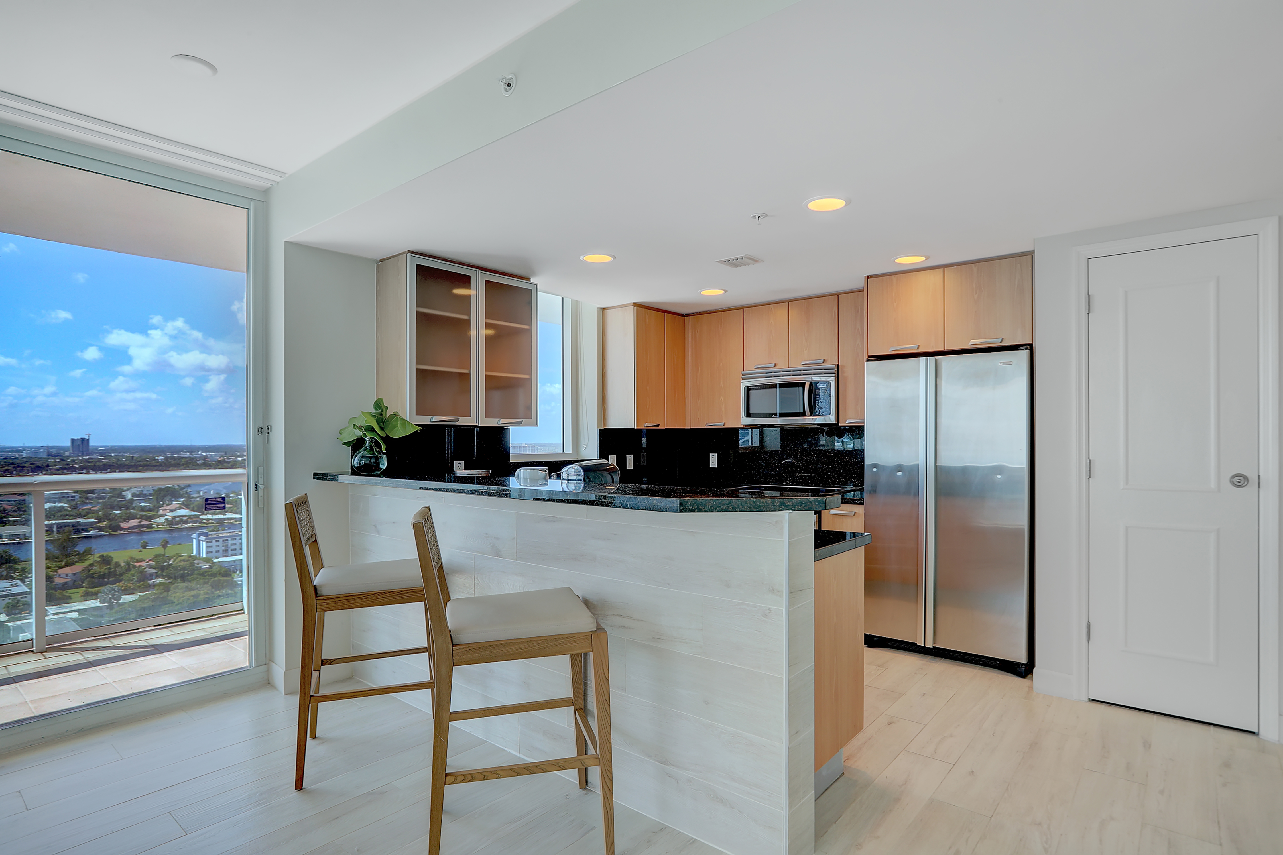 Kitchen Area of Ocean View Suite