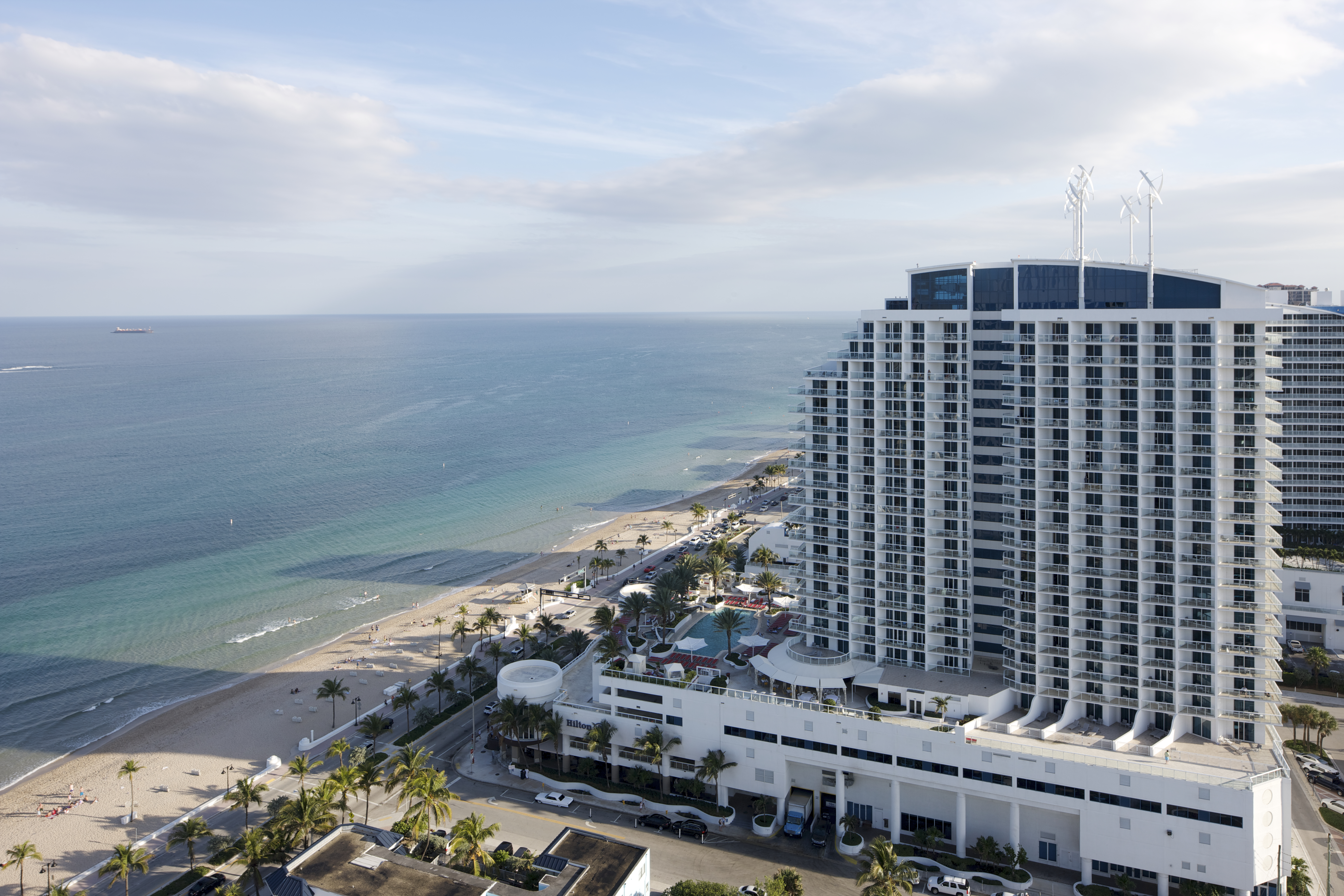 Sustainable Energy At The Hilton Beach Resort