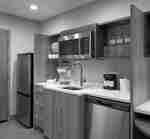 منطقة المطبخ في الجناح