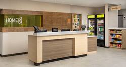 Hotel Front Desk with Snack Shop 