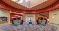 Soft Seating in Conference Center Rotunda and Foyer