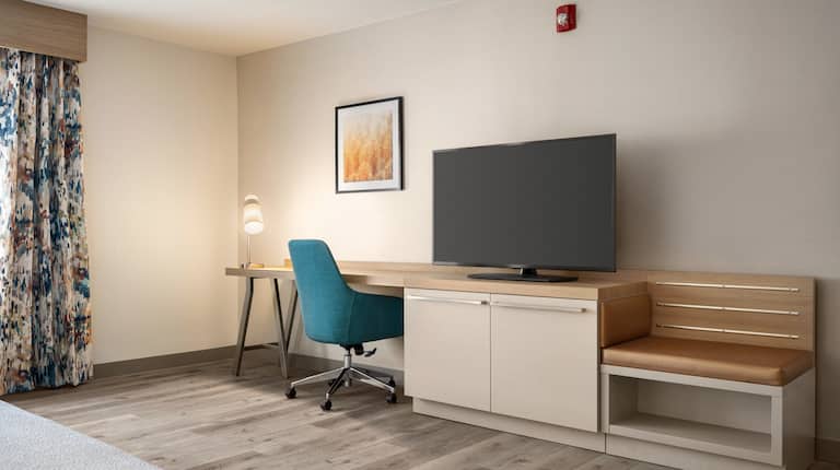 Accessible Suite with Work Desk and TV