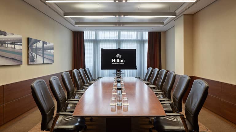 Boardroom with HDTV and Sitting for Twelve Guests