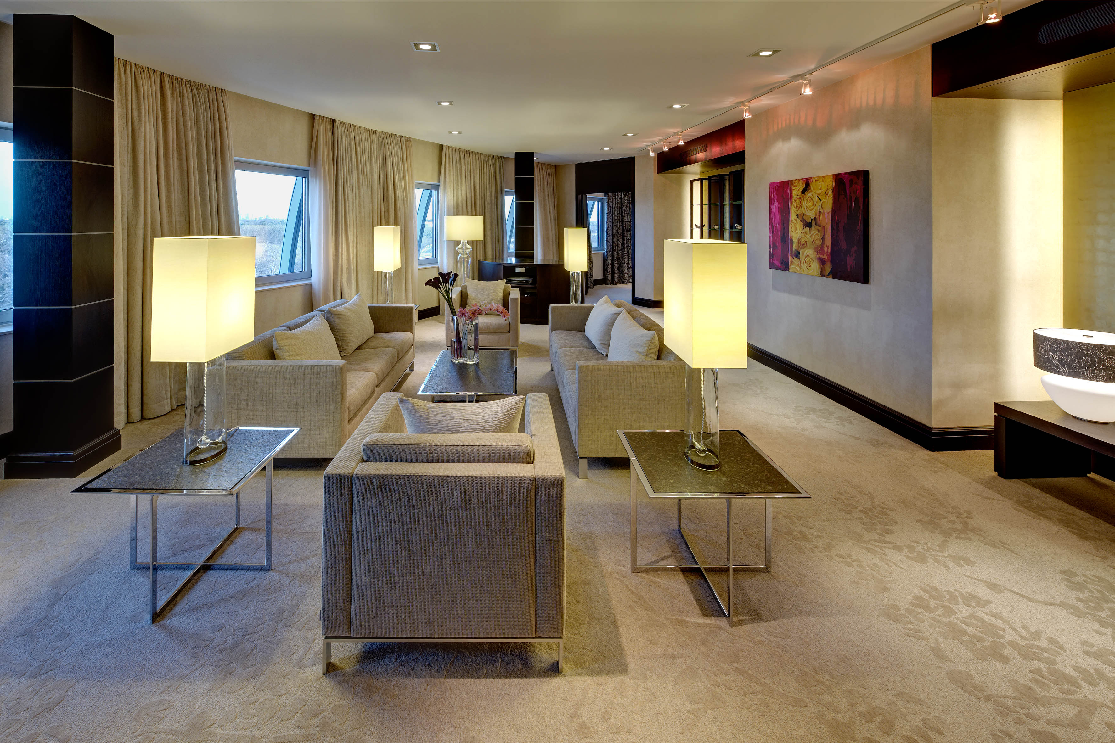 Lounge Area in Presidential Suite