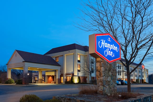 Hotel Exterior at Night 