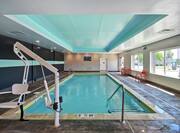Indoor Pool with Accessible Chair Lift