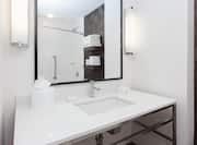 Two Queen Hearing Accessible Bathroom