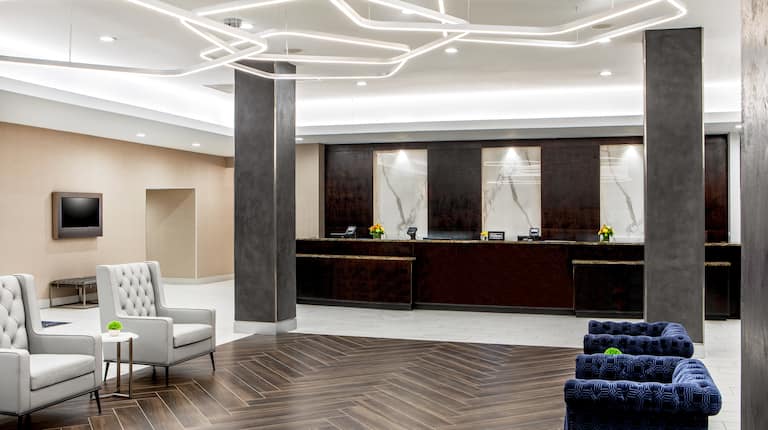 Lobby With Front Desk