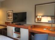 Guest Room Work Desk and HDTV