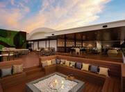 Sky Bar Outdoor Seating with Fire Pit