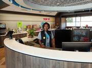 Front Desk with Staff
