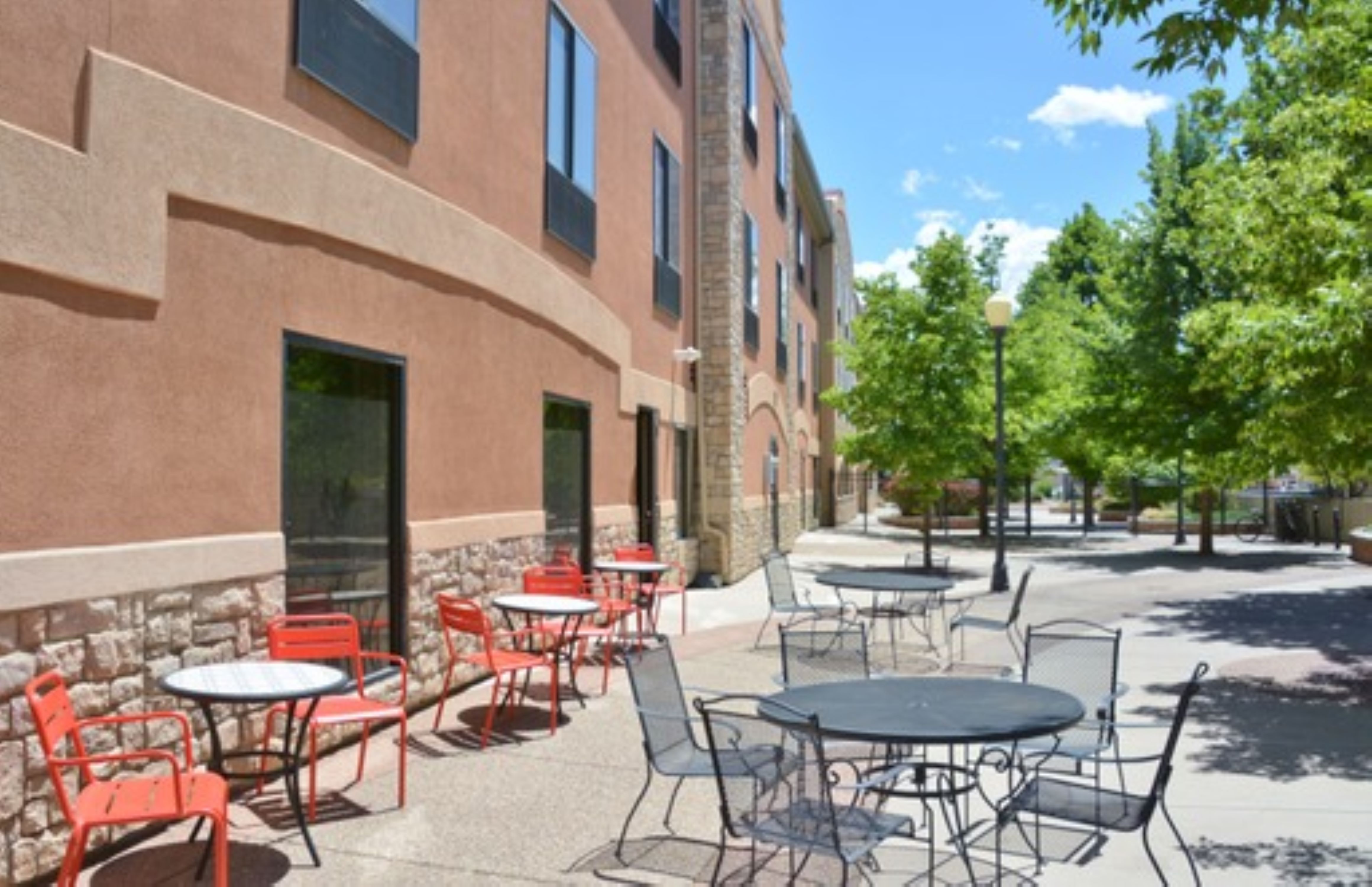 Outdoor Patio Area with seating