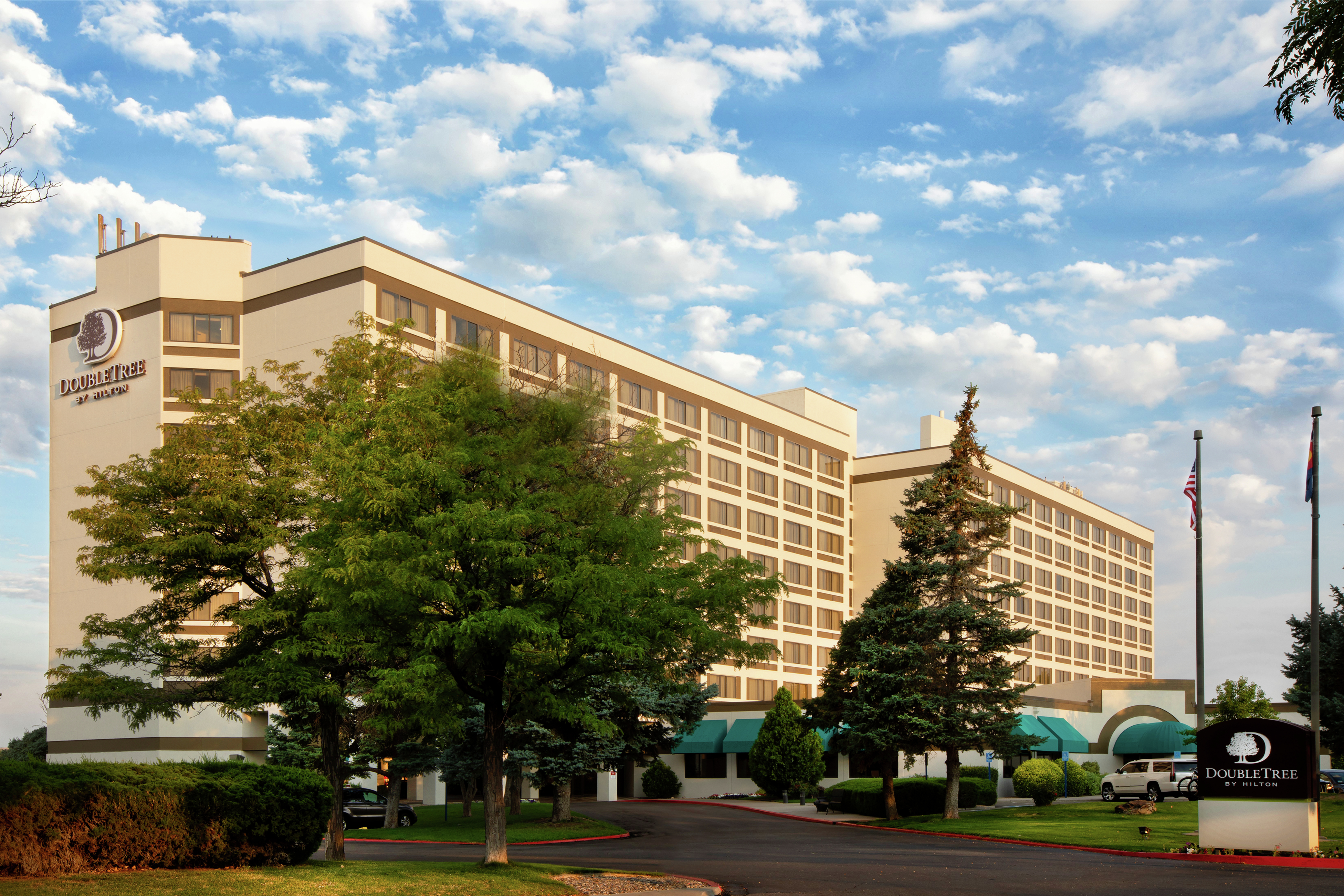 a hotel exterior during the daytime