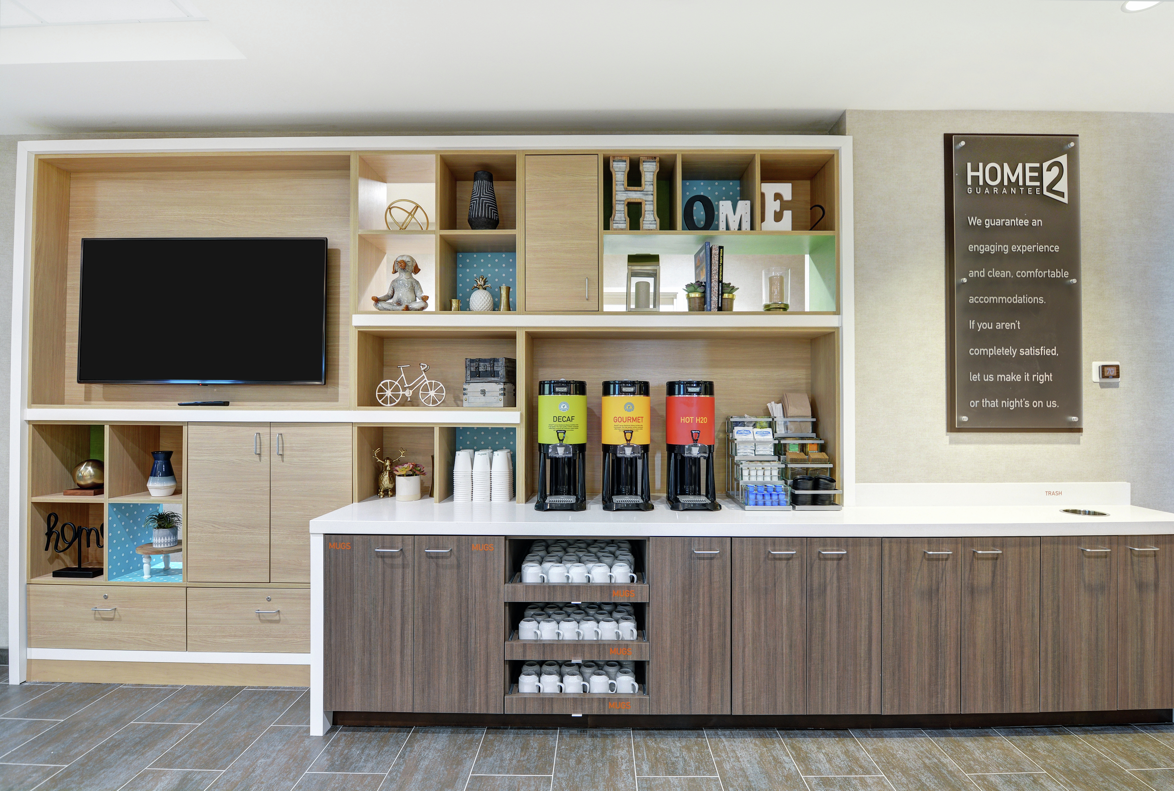 Coffee Station with Amenities