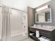 Guest Room, Bathroom with Vanity and Stocked with Amenities