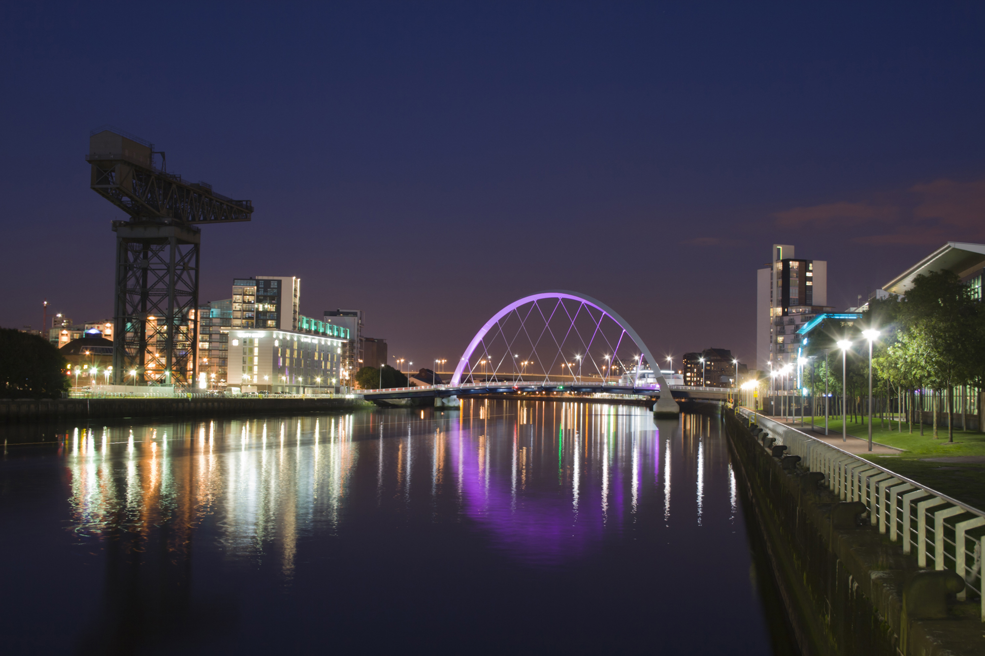 Glasgow at Night