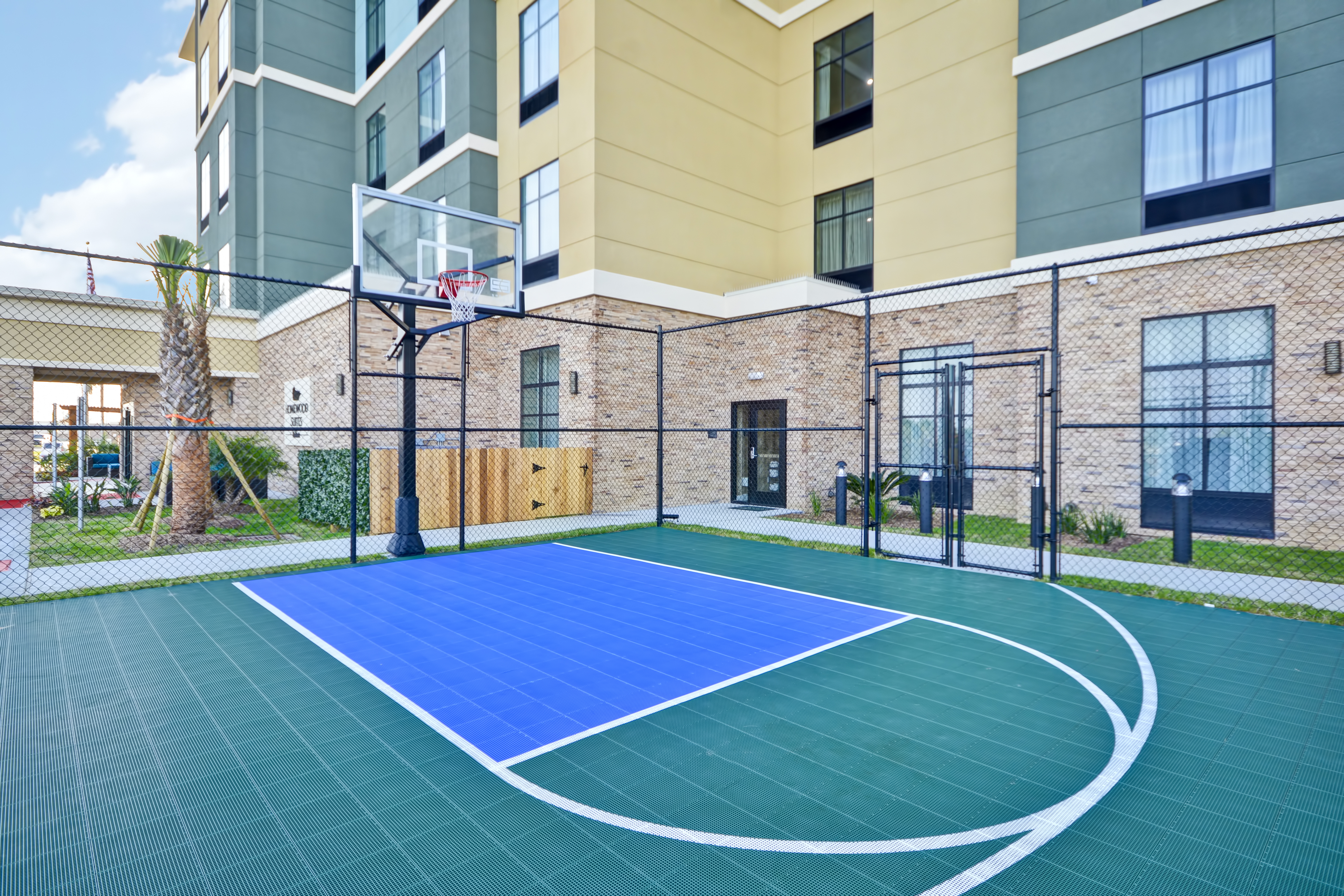 On-Site Basketball Court