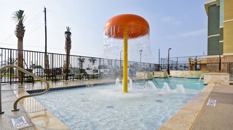 Outdoor Pool Childrens Splash Area