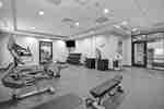 Fitness Center Workout Area and Equipment