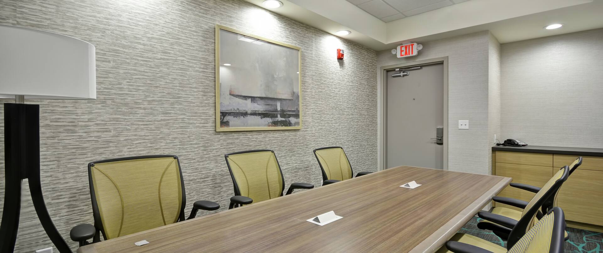 Boardroom Table in Private Meeting Room