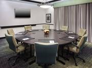 Round Meeting Table in Private Meet Room