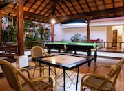 recreational space with game table and pool table