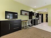 King Suite Kitchenette and Working Wall